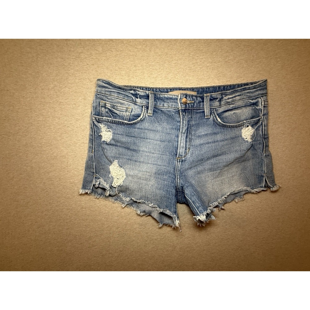 Joes Woman's Light Wash Cutoff Blue Jean Shorts Size 30